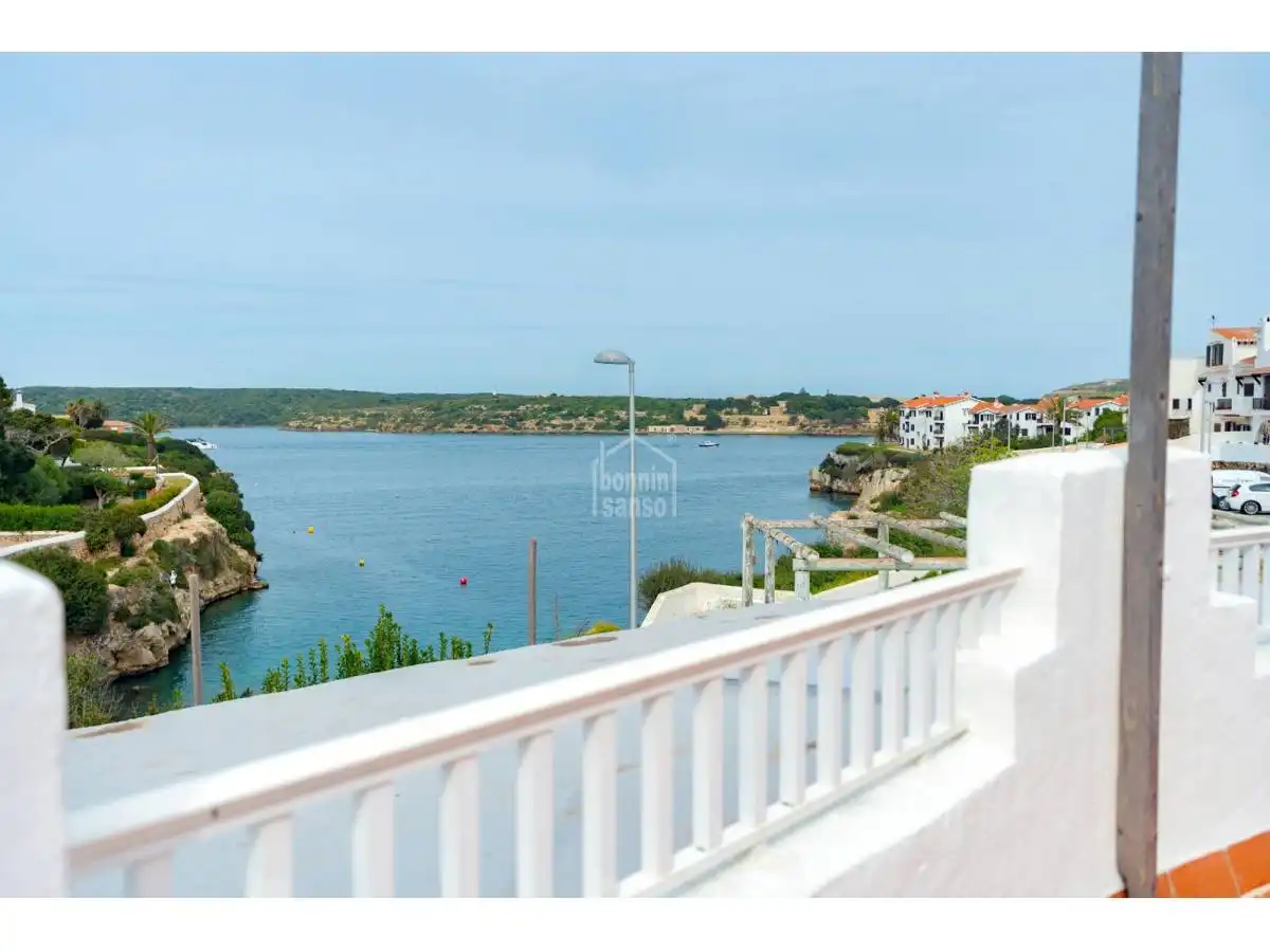 Exterior view of Apartments for sale in Es Castell  with Terrace and Furnished