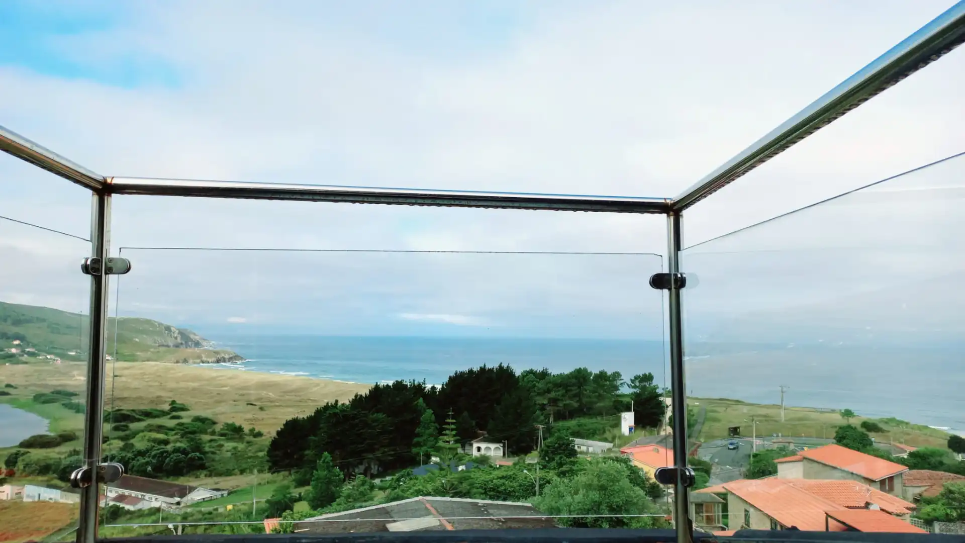 Balcony of Houses for rent in Ferrol  with Private garden, Terrace and Storage room