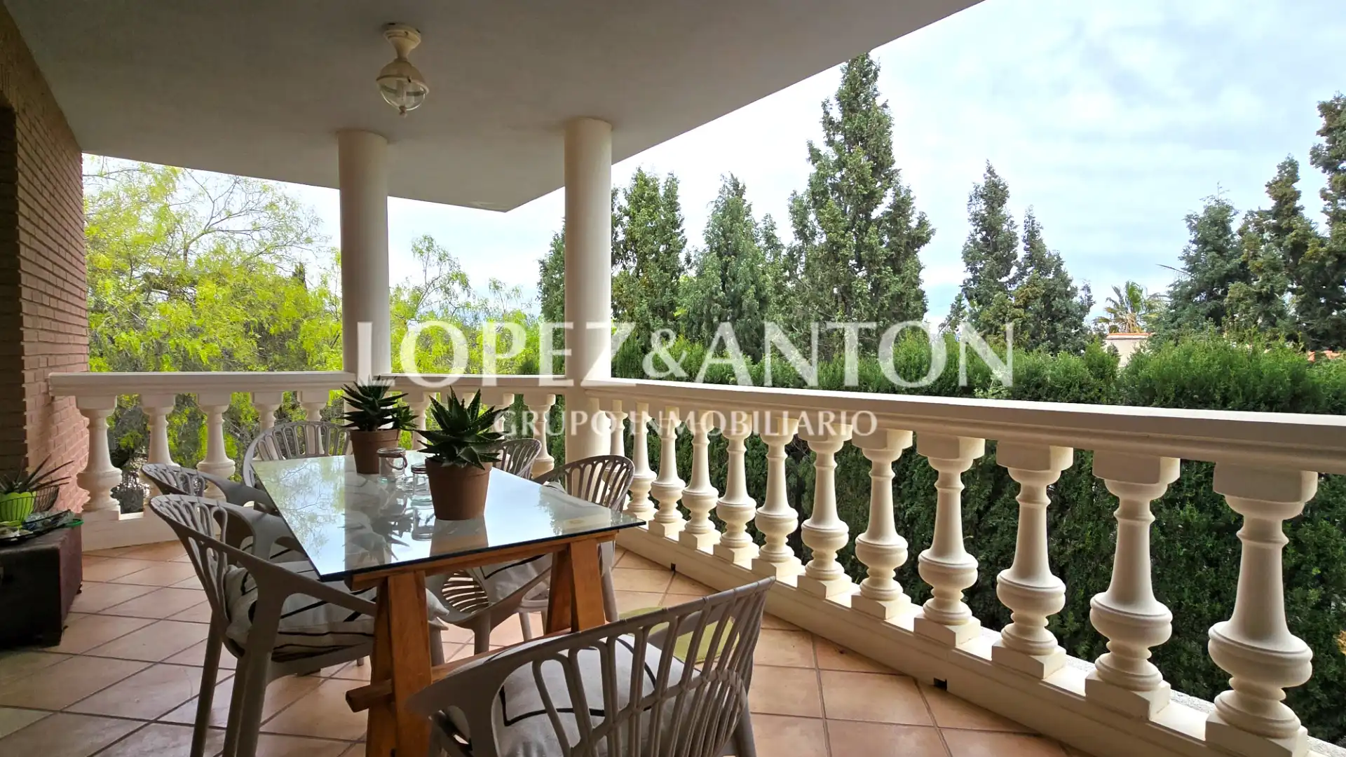 Terraza de Casa o chalet en venta en Benaguasil con Aire acondicionado, Jardín privado y Parquet
