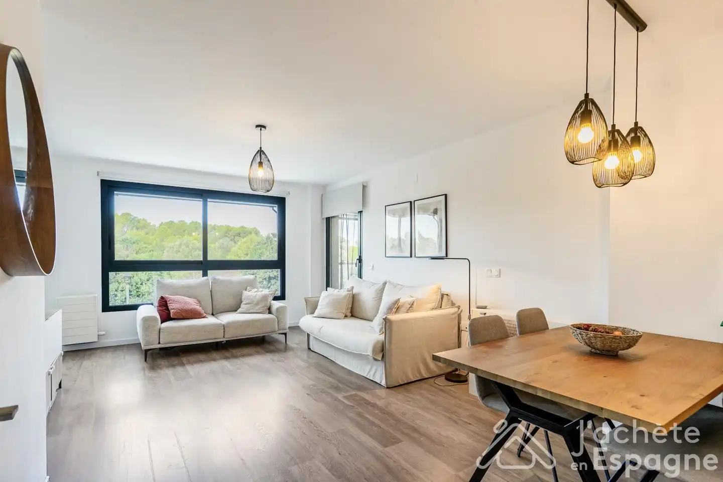Living room of Flat for sale in Rocafort  with Air Conditioner and Terrace