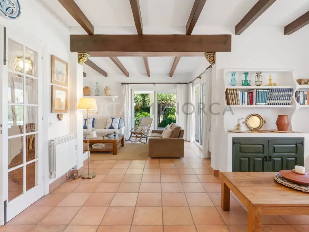 Sala d'estar de Casa o xalet en venda en Ciutadella de Menorca