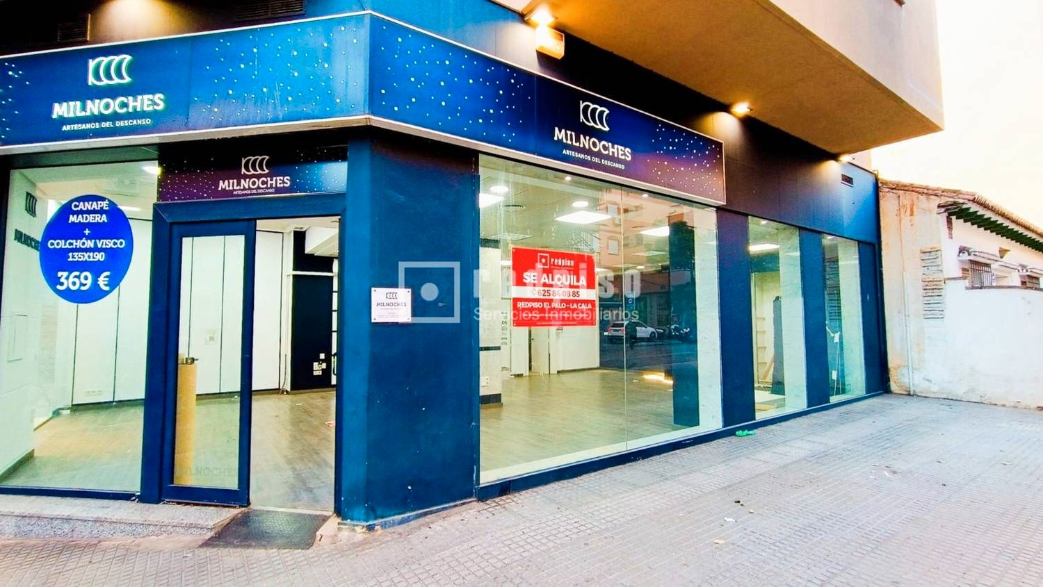 Vista exterior de Local de lloguer en Málaga Capital