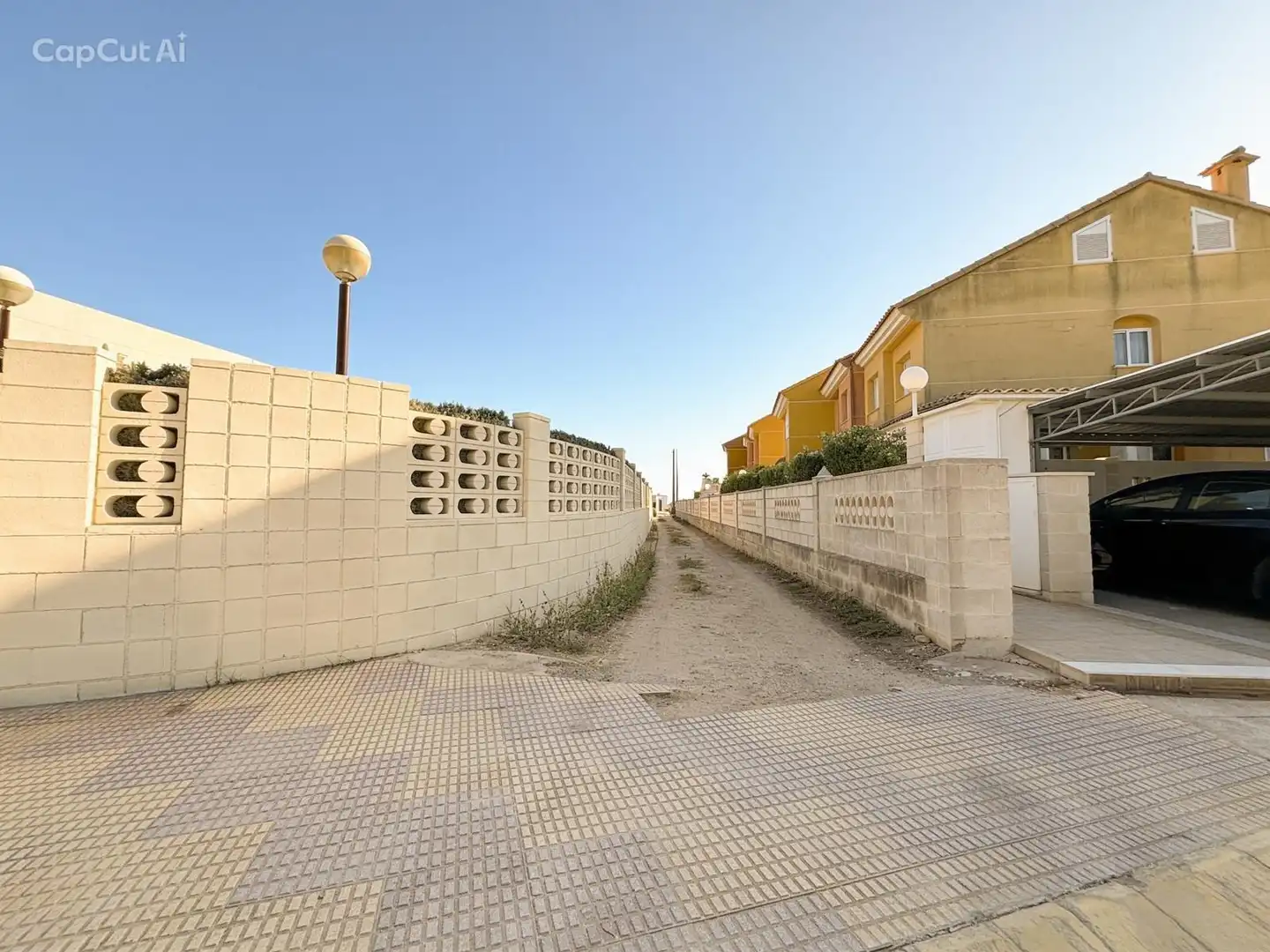 Vista exterior de Casa o chalet de alquiler en Cullera con Amueblado y Balcón