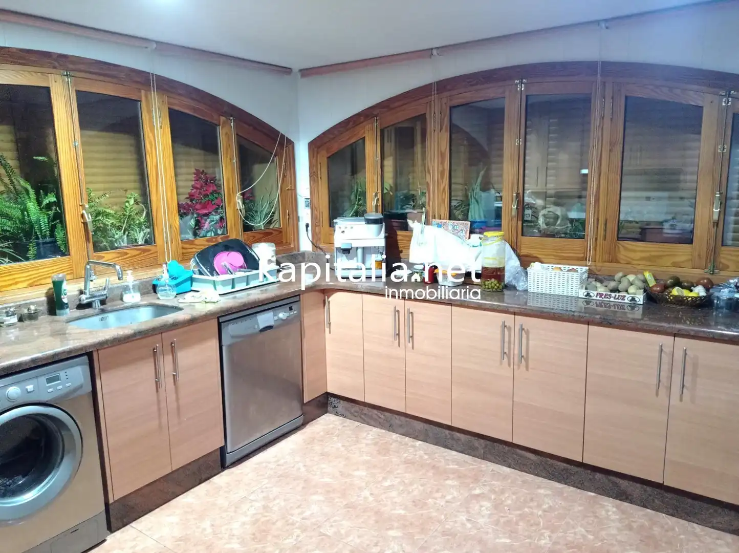 Kitchen of Houses for sale in Benillup  with Air Conditioner, Private garden and Community pool