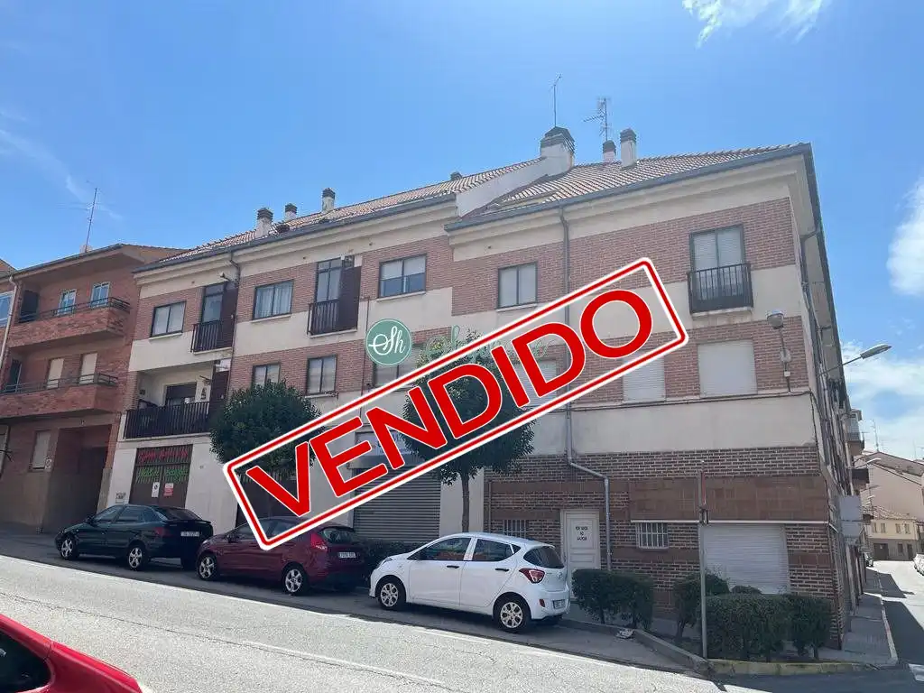 Exterior view of Flat for sale in Segovia  with Heating, Parquet flooring and Terrace