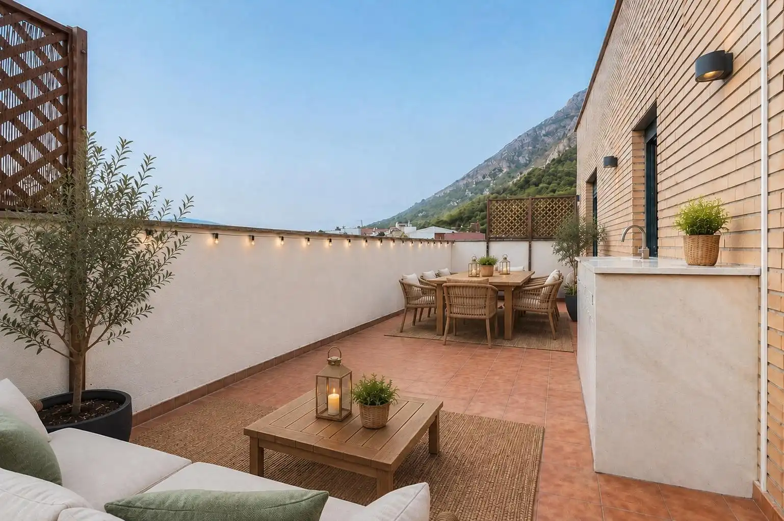Terrace of Attic for sale in Tavernes de la Valldigna  with Air Conditioner, Heating and Terrace