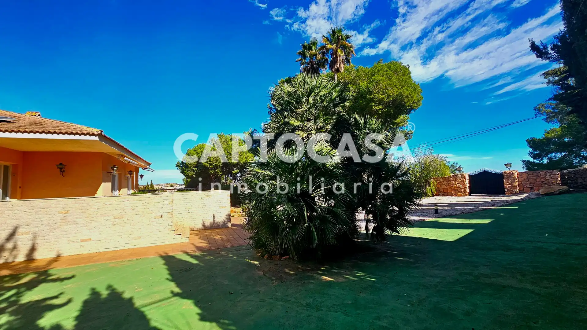Vista exterior de Casa o chalet en venta en Cartagena con Aire acondicionado, Calefacción y Jardín privado