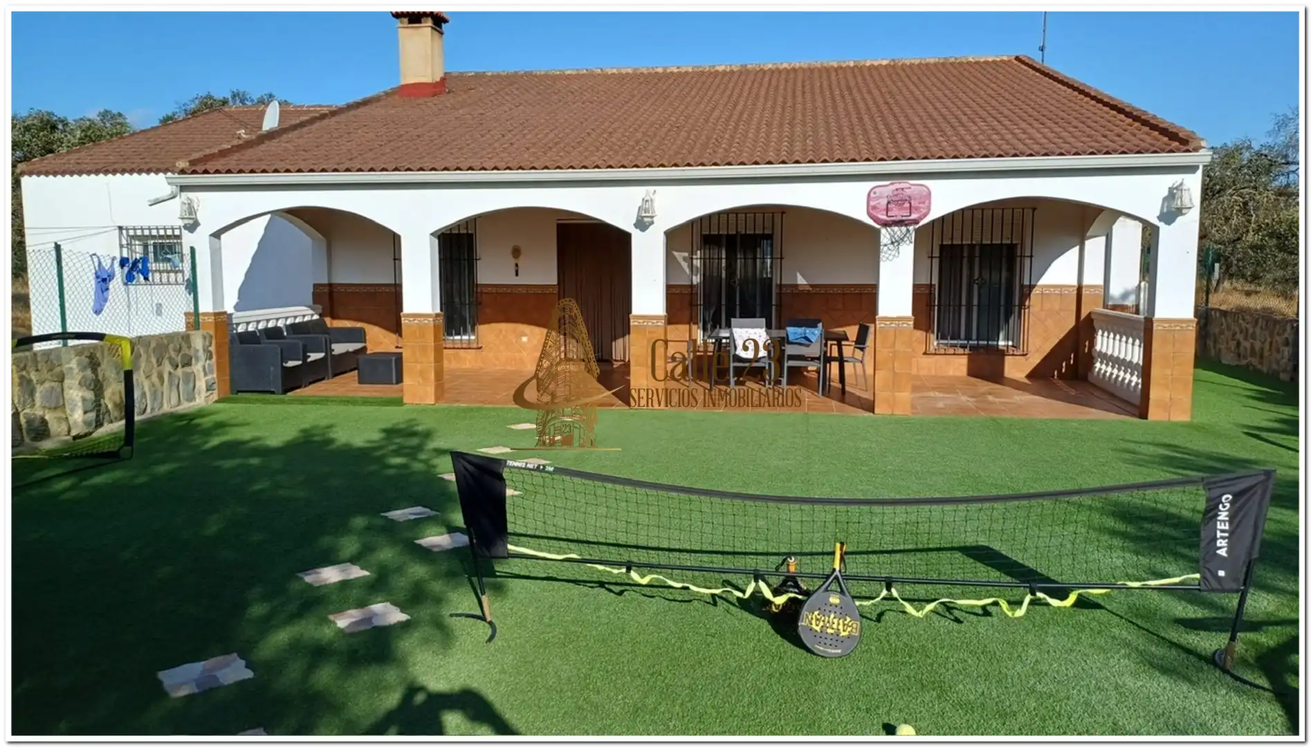 Jardín de Casa o chalet en venta en Zalamea la Real con Aire acondicionado, Calefacción y Jardín privado