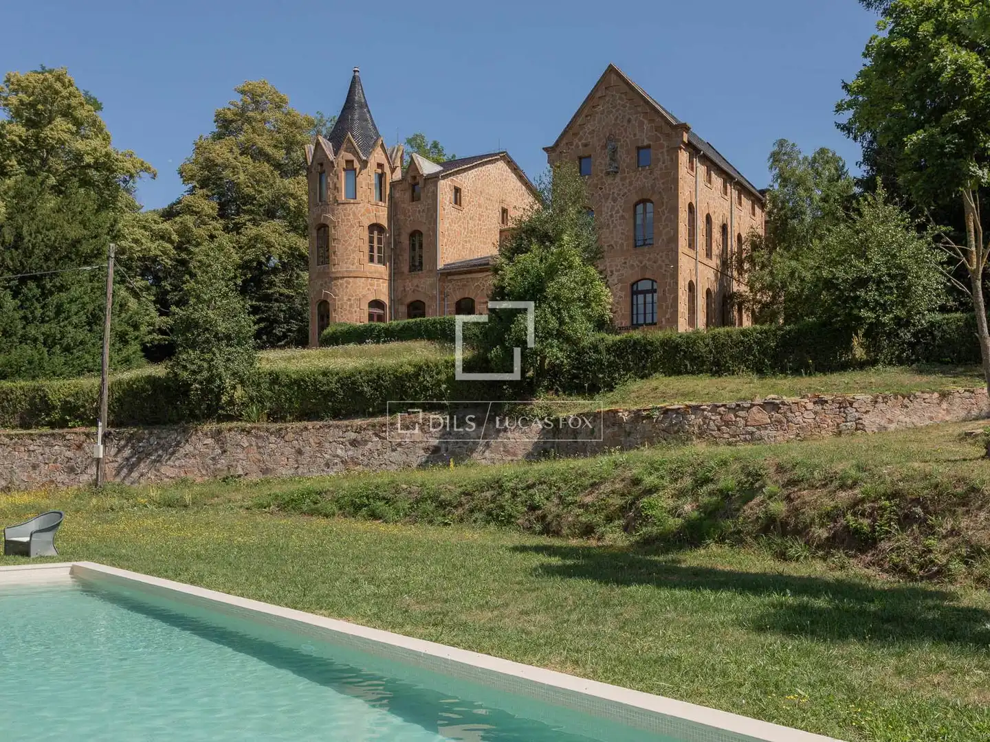 Vista exterior de Finca rústica en venta en Sant Hilari Sacalm con Aire acondicionado, Calefacción y Jardín privado