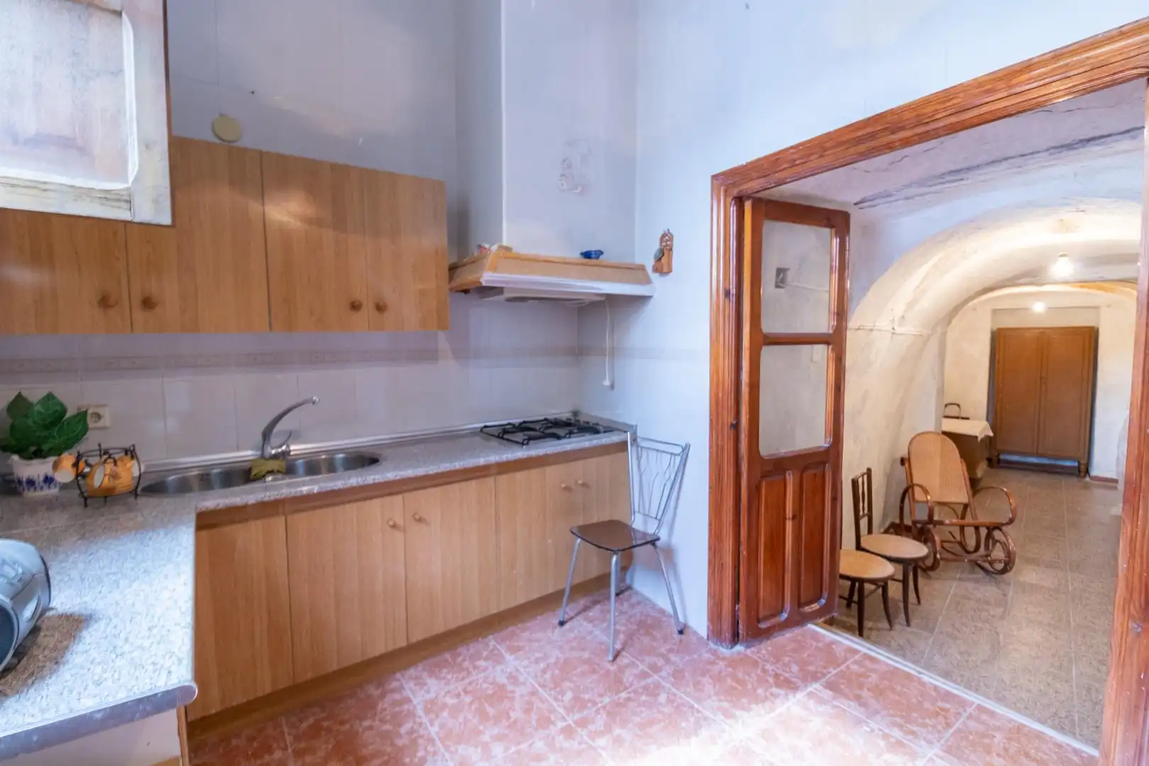 Kitchen of Houses for sale in Alhabia  with Terrace, Storage room and Furnished