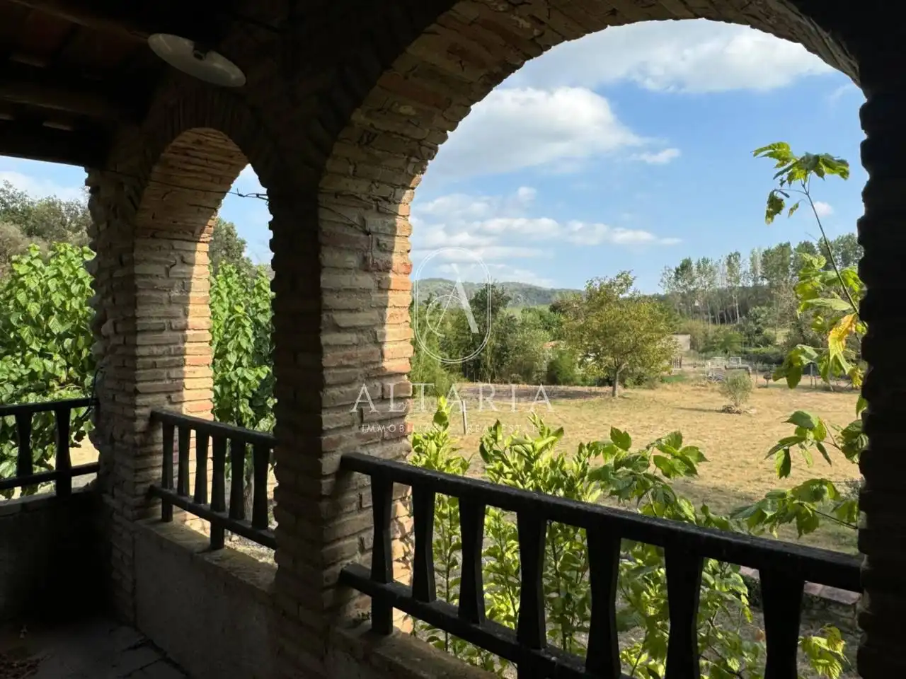 Vista exterior de Finca rústica en venda en Anglès amb Calefacció, Jardí privat i Terrassa