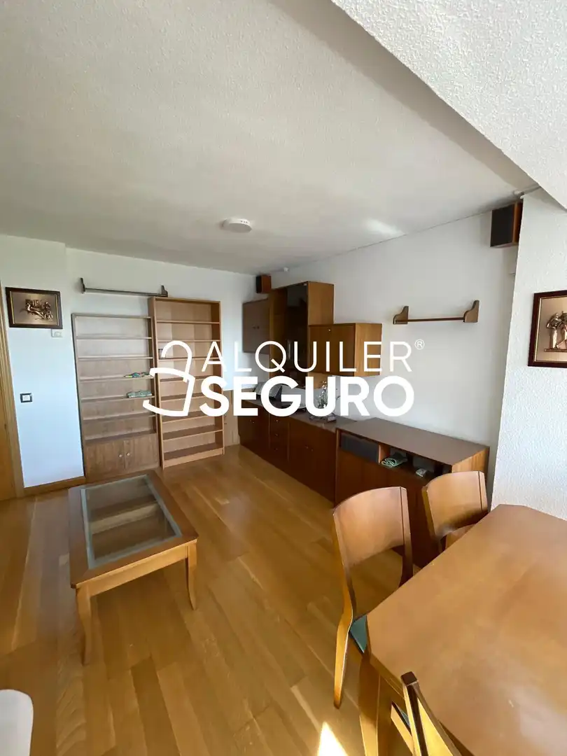 Sala d'estar de Pis de lloguer en Madrid amb Aire condicionat, Calefacció i Moblat