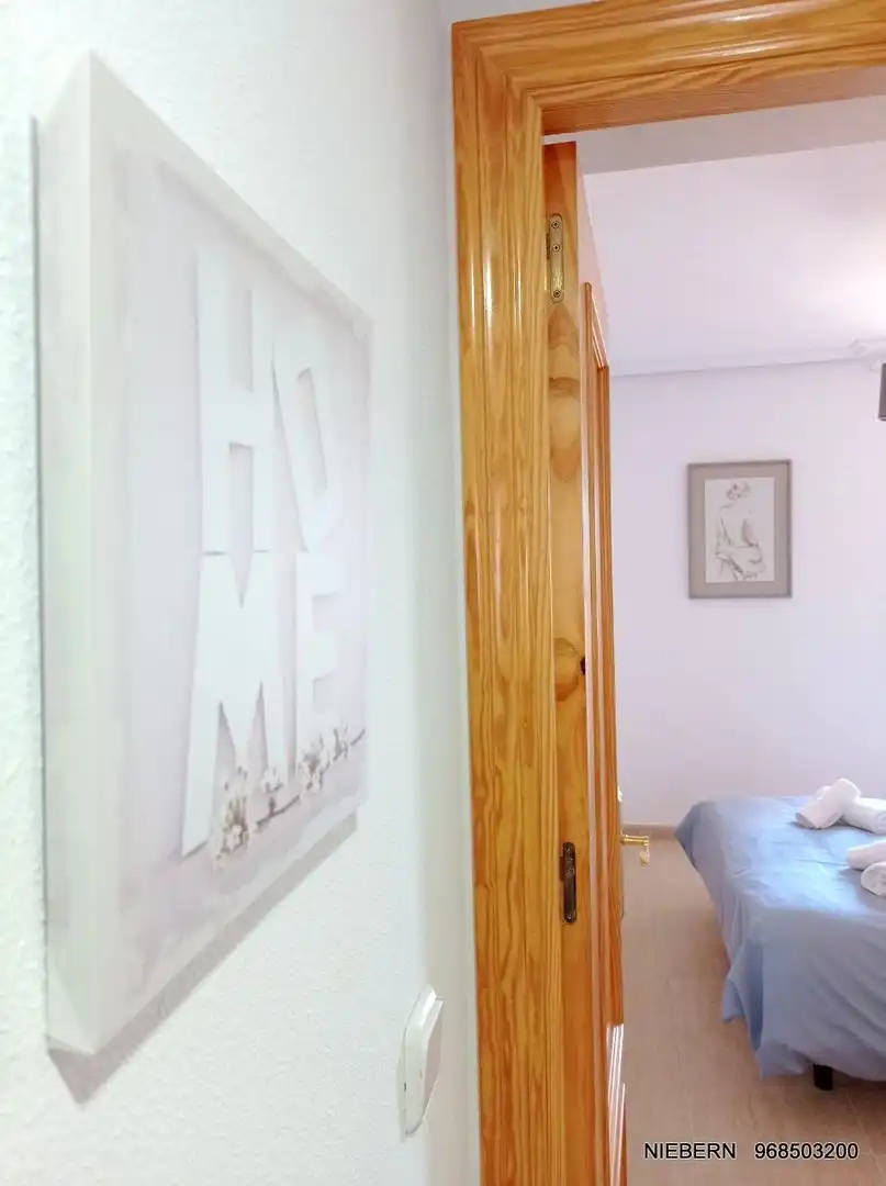 Schlafzimmer von Wohnung zur Miete in Cartagena mit Terrasse, Möbliert und Waschmaschine