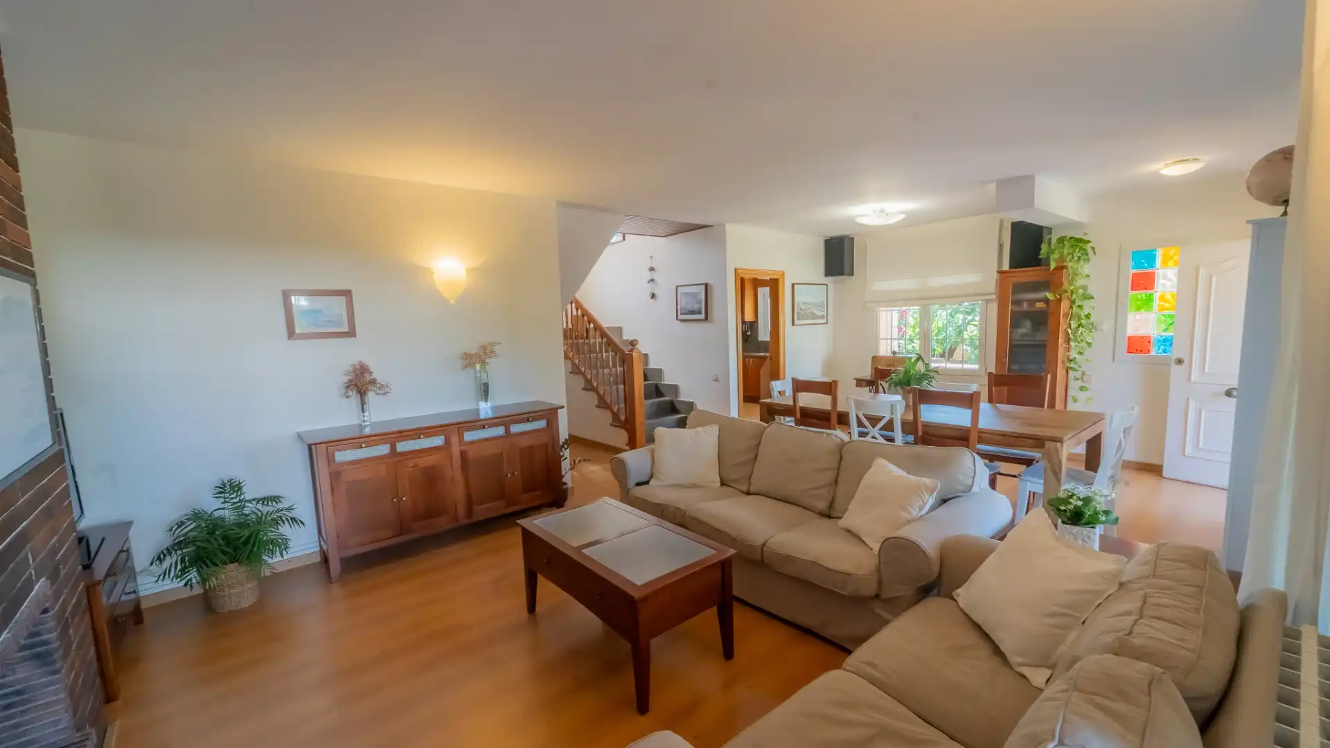 Living room of Houses for sale in Pineda de Mar  with Heating, Private garden and Terrace