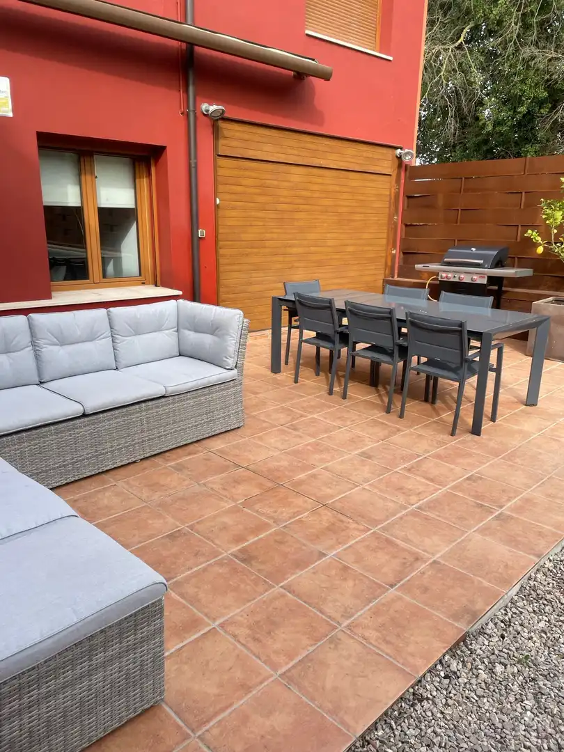Terraza de Finca rústica en venta en Forallac con Aire acondicionado, Calefacción y Jardín privado
