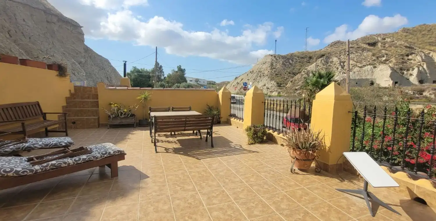 Terrassa de Casa o xalet en venda en Cuevas del Almanzora amb Aire condicionat, Terrassa i Traster