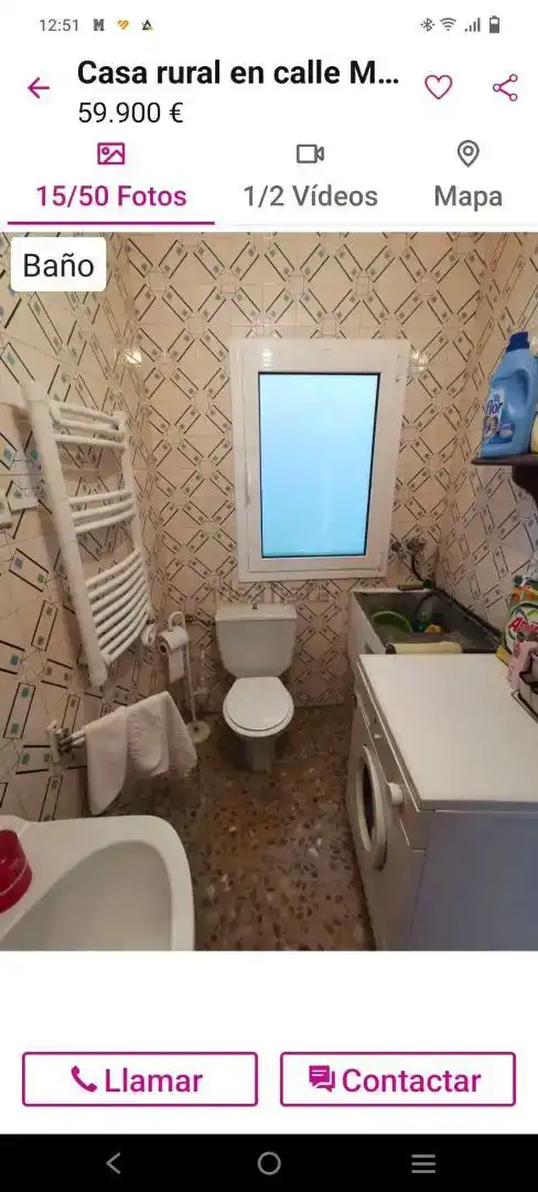 Baño de Finca rústica en venta en Albalatillo, Huesca