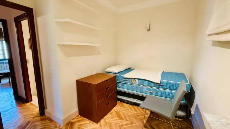 Schlafzimmer von Wohnung zum Verkauf in El Espinar mit Heizung, Privatgarten und Parkett