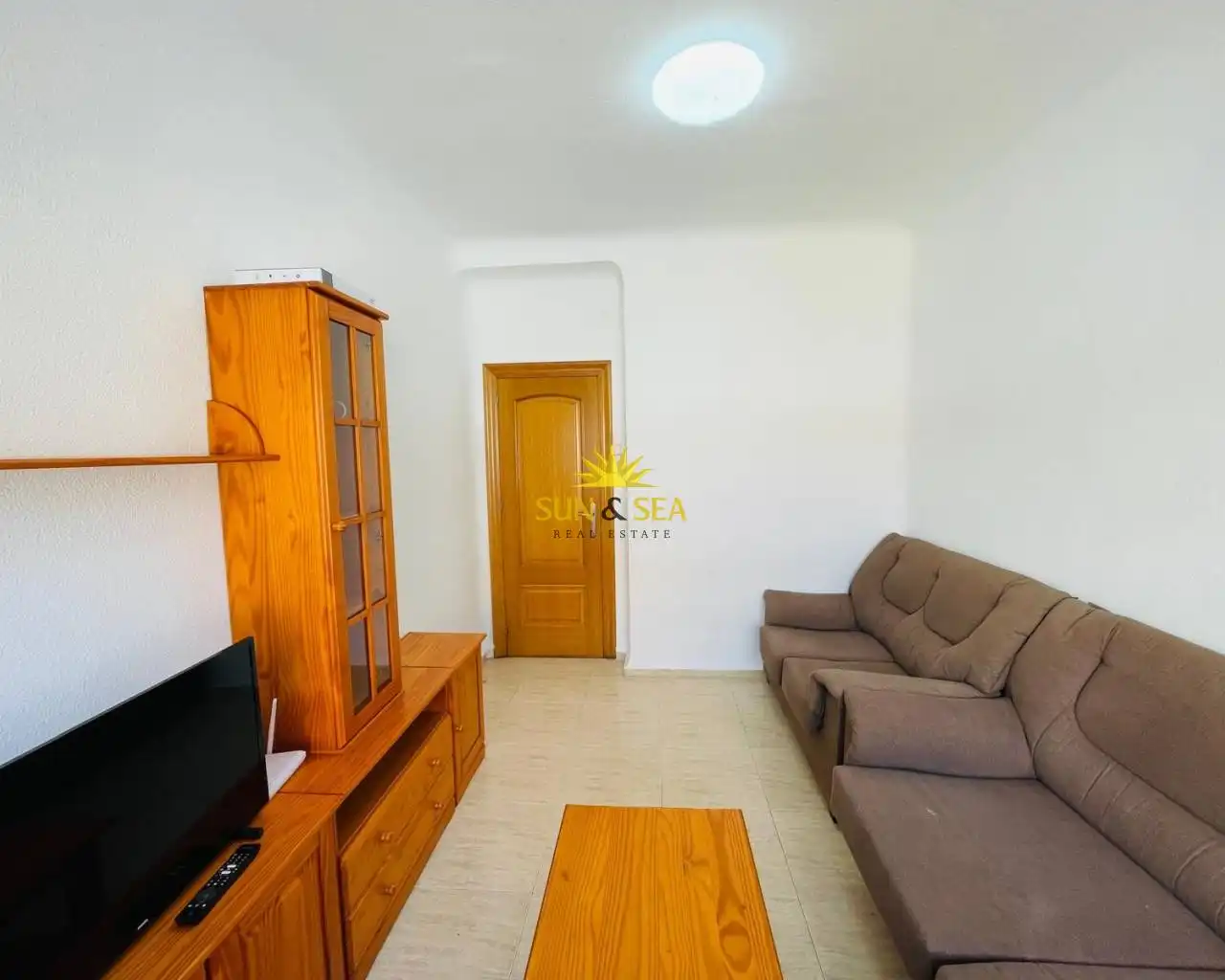 Sala de estar de Apartamento de alquiler en Cartagena con Calefacción, Amueblado y Horno
