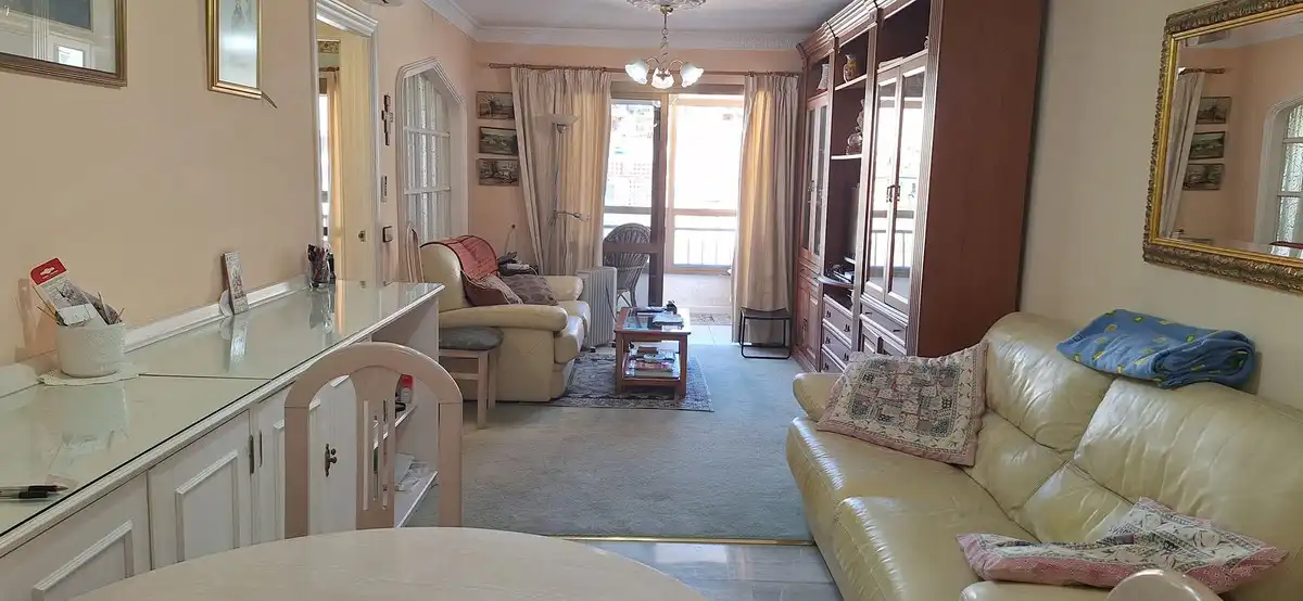 Living room of Apartments for sale in Fuengirola  with Terrace, Swimming Pool and Furnished
