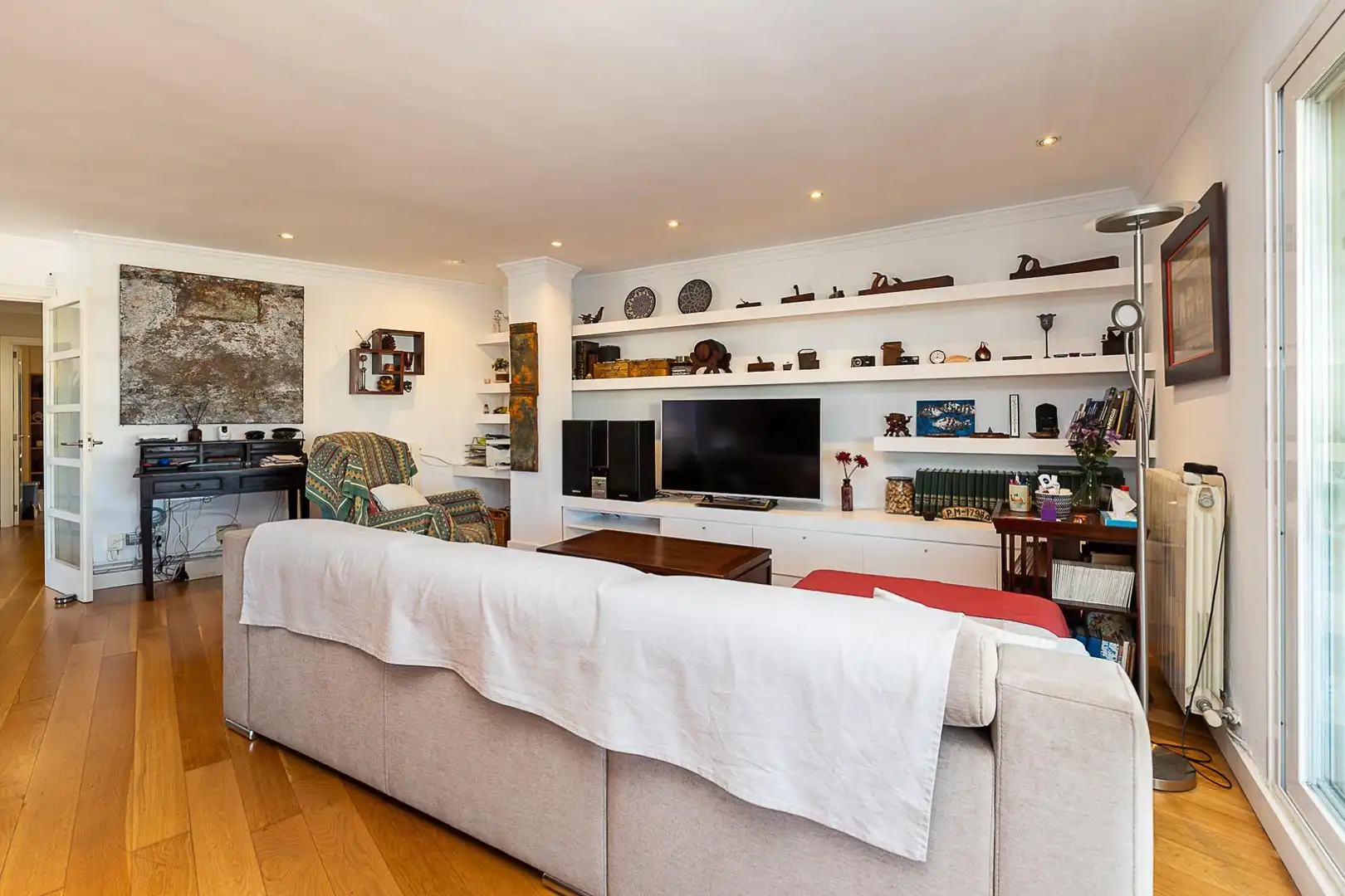 Sala d'estar de Àtic en venda en  Palma de Mallorca amb Aire condicionat, Calefacció i Parquet