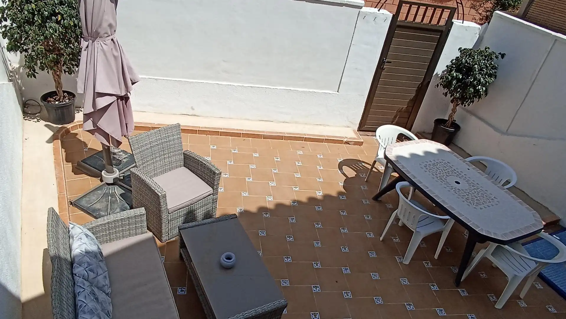 Terrassa de Casa adosada en venda en Tavernes de la Valldigna amb Aire condicionat, Calefacció i Terrassa
