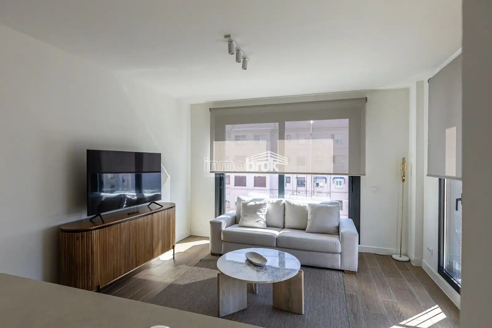 Sala de estar de Piso de alquiler en Chamberí