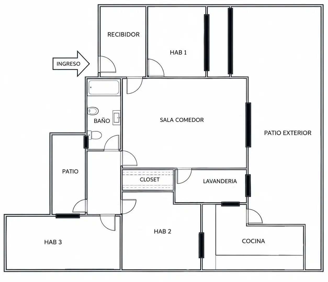 Apartamento en venta en Mas Rampinyo - Montcada Nova - Carrerada