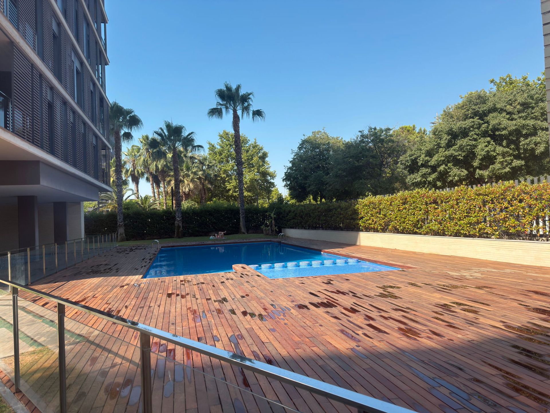 Swimming pool of Flat to rent in Castellón de la Plana / Castelló de la Plana  with Air Conditioner, Heating and Terrace