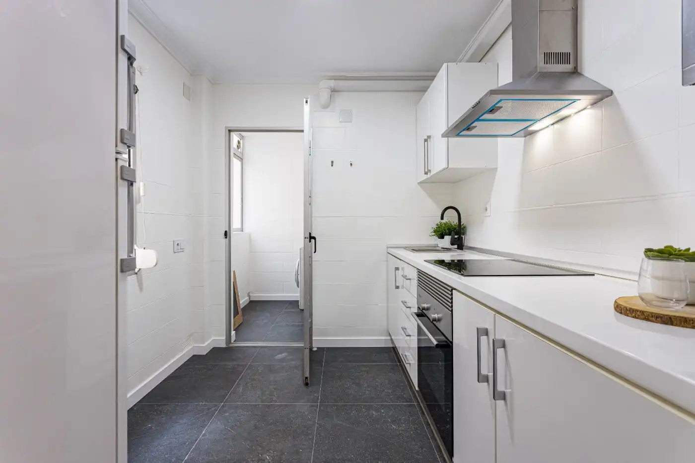Kitchen of Flat for sale in Murcia  with Air Conditioner, Heating and Furnished