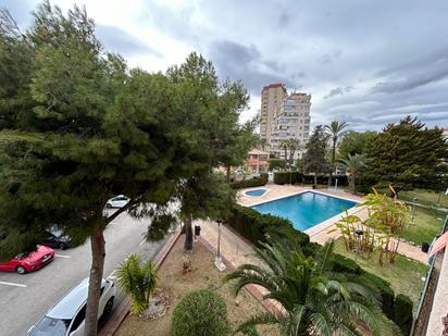 Swimming pool of Flat to rent in Alicante / Alacant  with Air Conditioner, Heating and Private garden