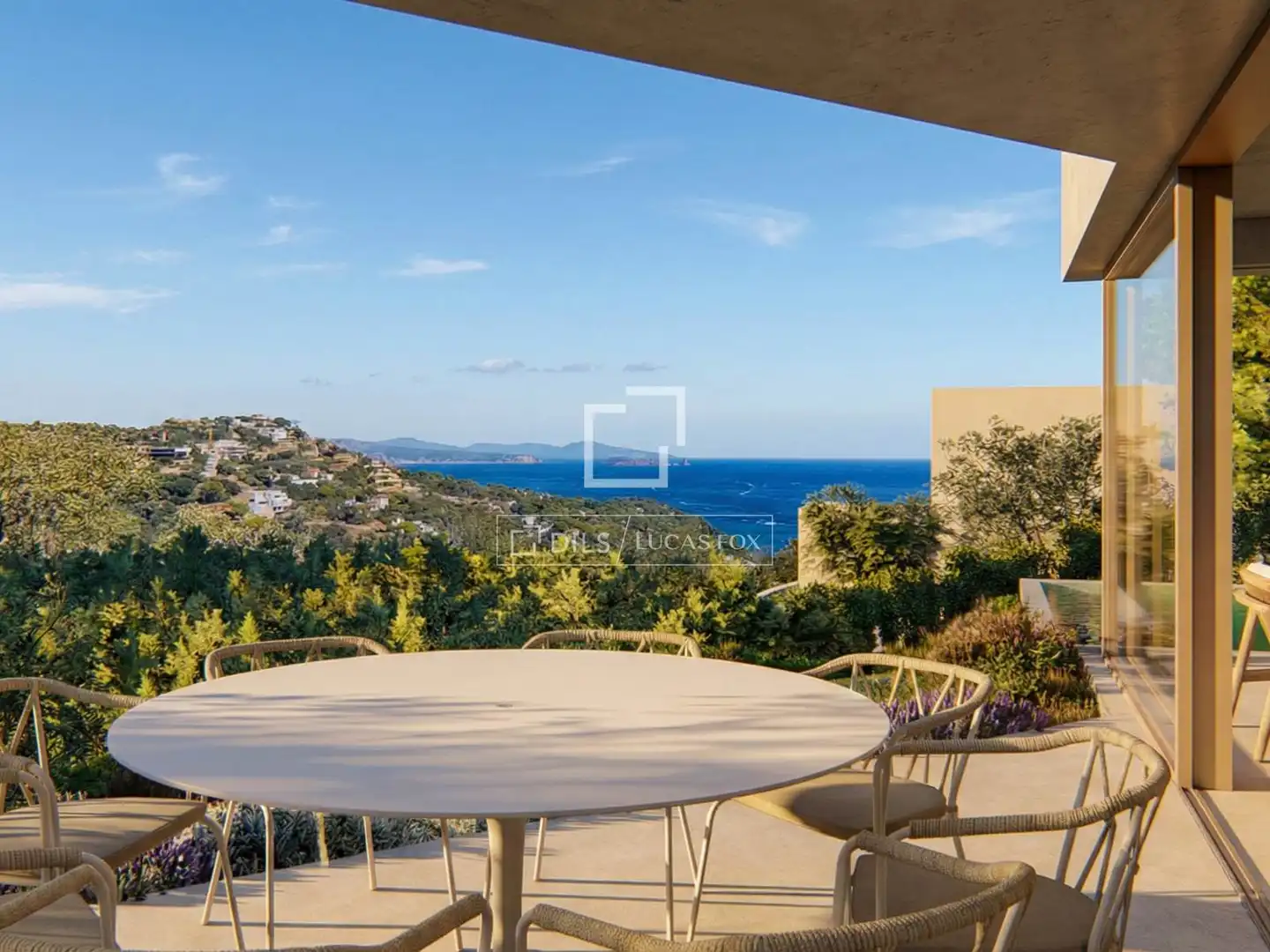 Terrasse von Haus oder Chalet zum Verkauf in Begur mit Klimaanlage, Heizung und Privatgarten
