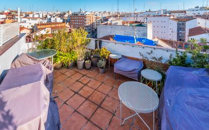 Terrace of Flat for sale in  Madrid Capital  with Heating and Terrace