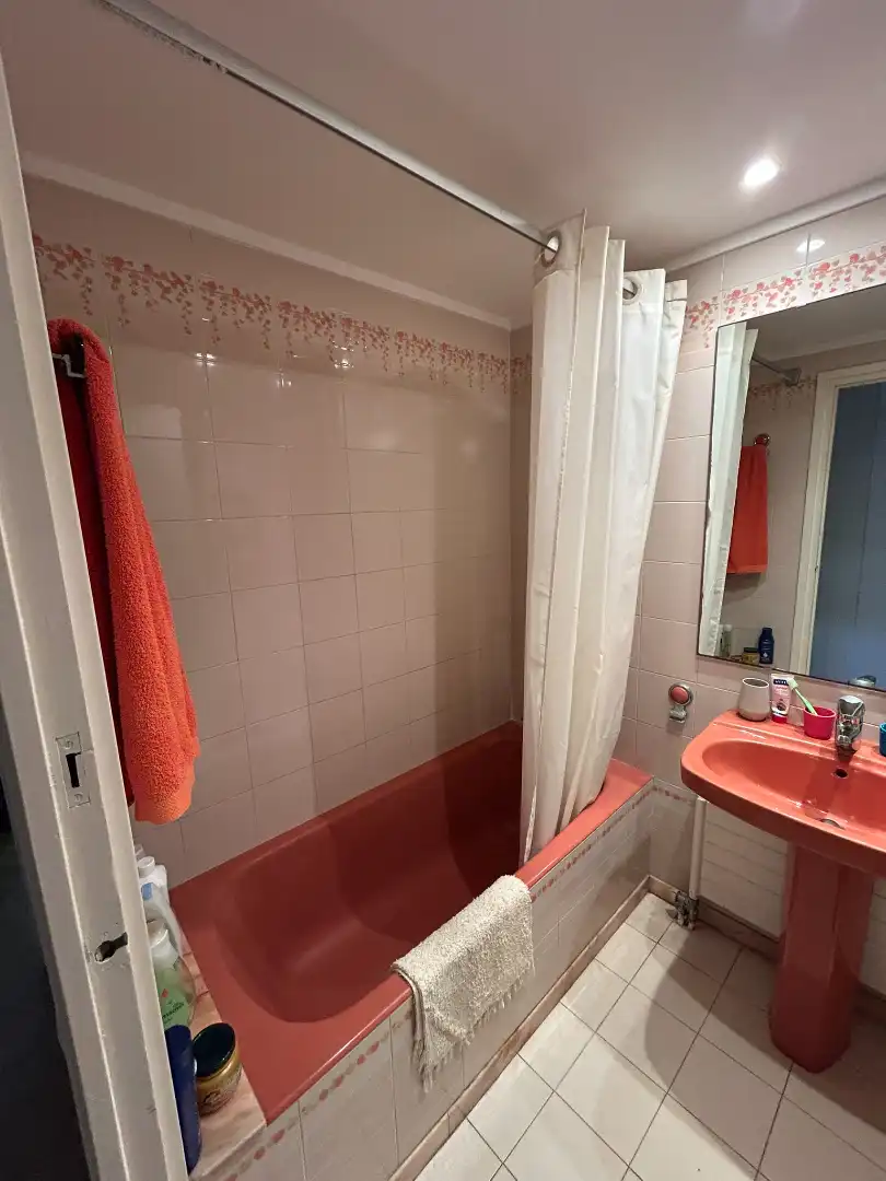 Badezimmer von Wohnung zur Miete in Sant Vicenç de Montalt mit Heizung, Möbliert und Ofen