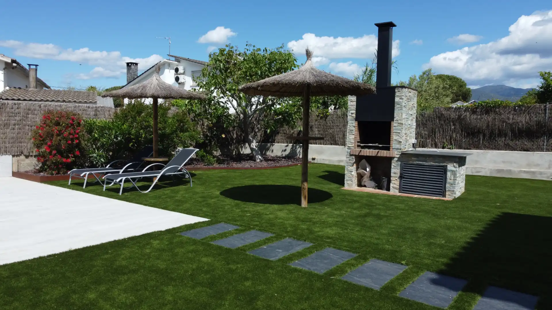 Terrace of Houses for sale in Sant Antoni de Vilamajor  with Air Conditioner, Heating and Private garden