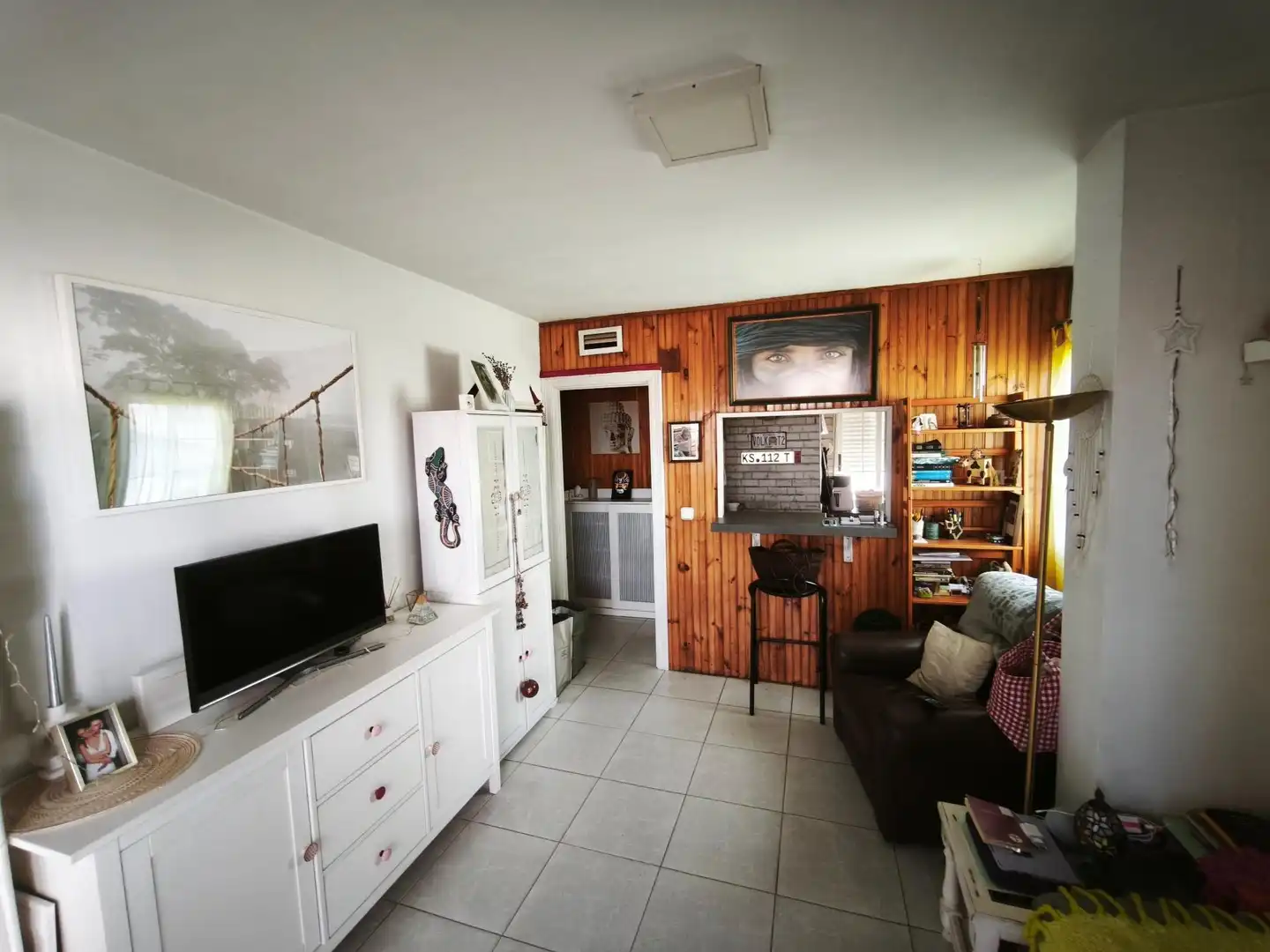 Sala de estar de Ático en venta en San Andrés del Rabanedo con Calefacción, Terraza y Amueblado