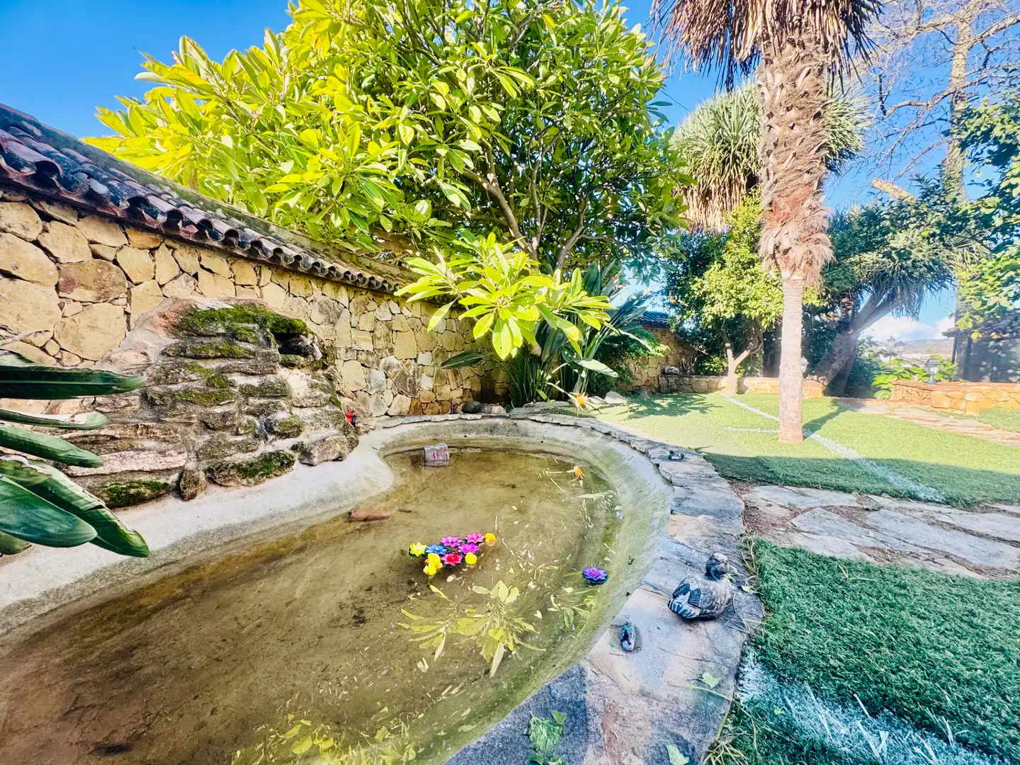 Garden of Houses for sale in Mijas  with Air Conditioner, Heating and Private garden