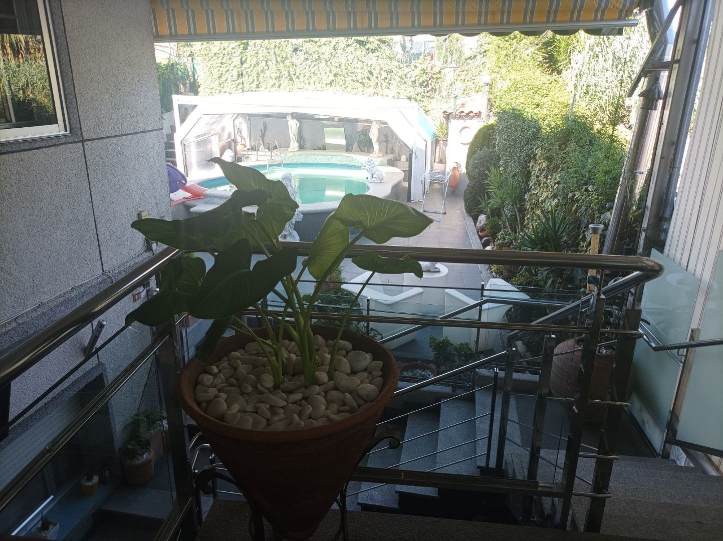 Garden of Single-family semi-detached for sale in Ourense Capital   with Terrace, Storage room and Swimming Pool