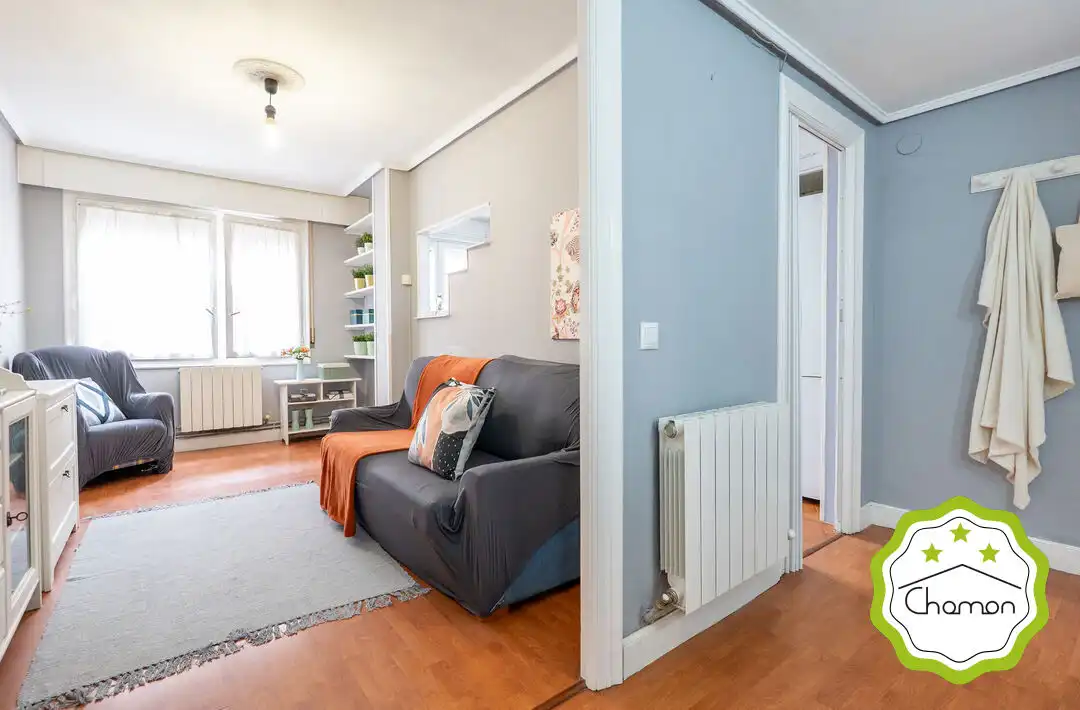 Living room of Flat for sale in Leioa  with Heating, Terrace and Storage room