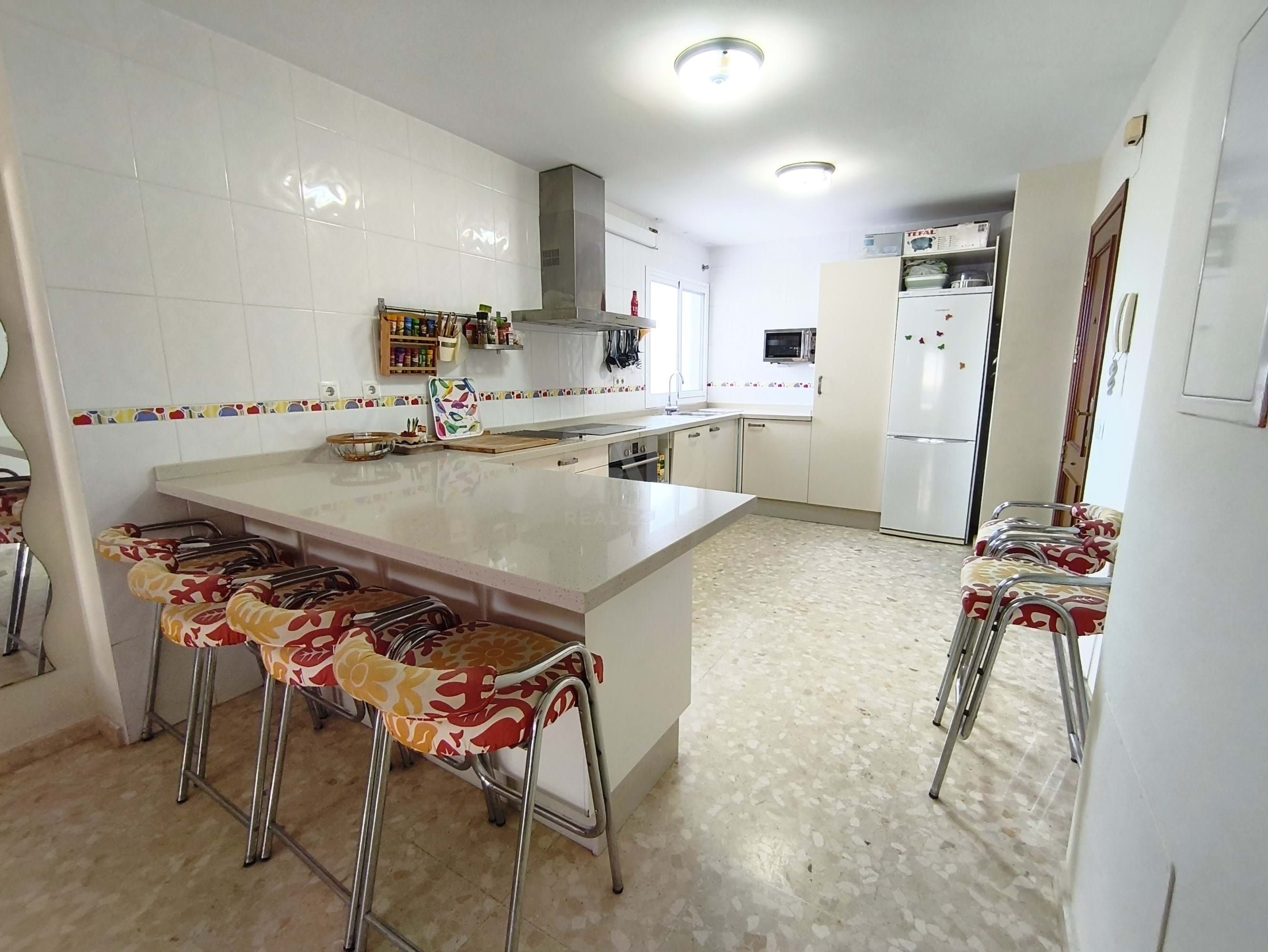 Kitchen of Flat for sale in Rincón de la Victoria  with Terrace