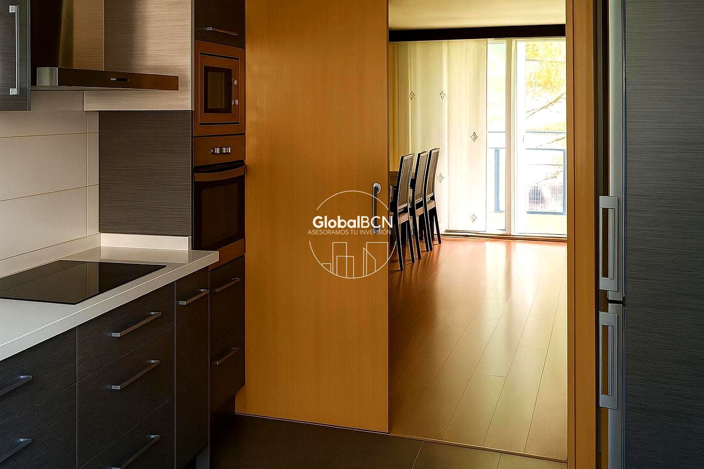 Cuina de Pis en venda en L'Hospitalet de Llobregat amb Parquet i Balcó