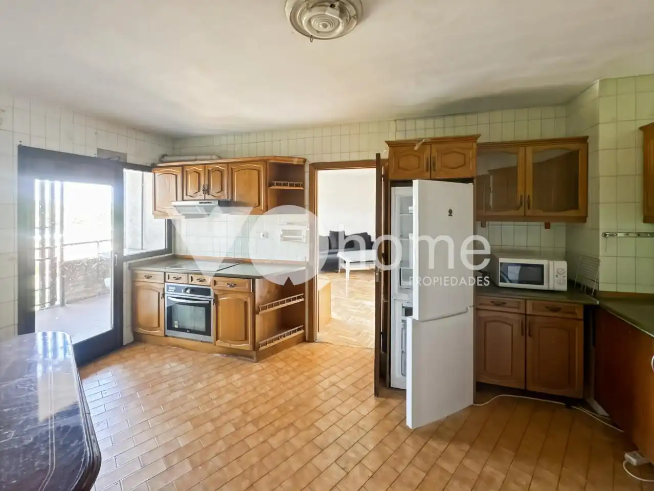 Cocina de Piso en venta en Madrid con Calefacción, Parquet y Terraza