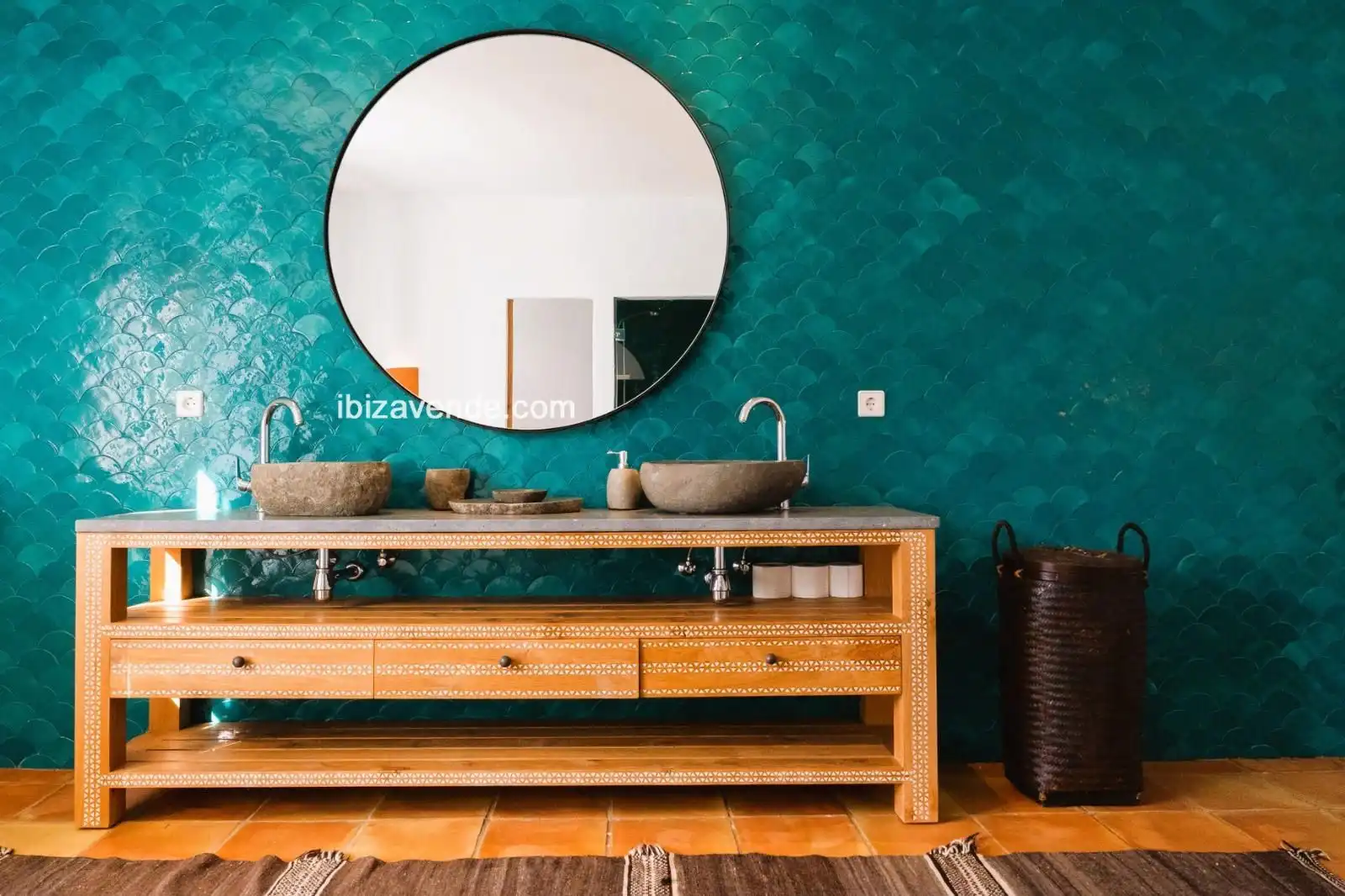 Baño de Casa o chalet en venta en Santa Eulària des Riu con Jardín privado, Terraza y Trastero