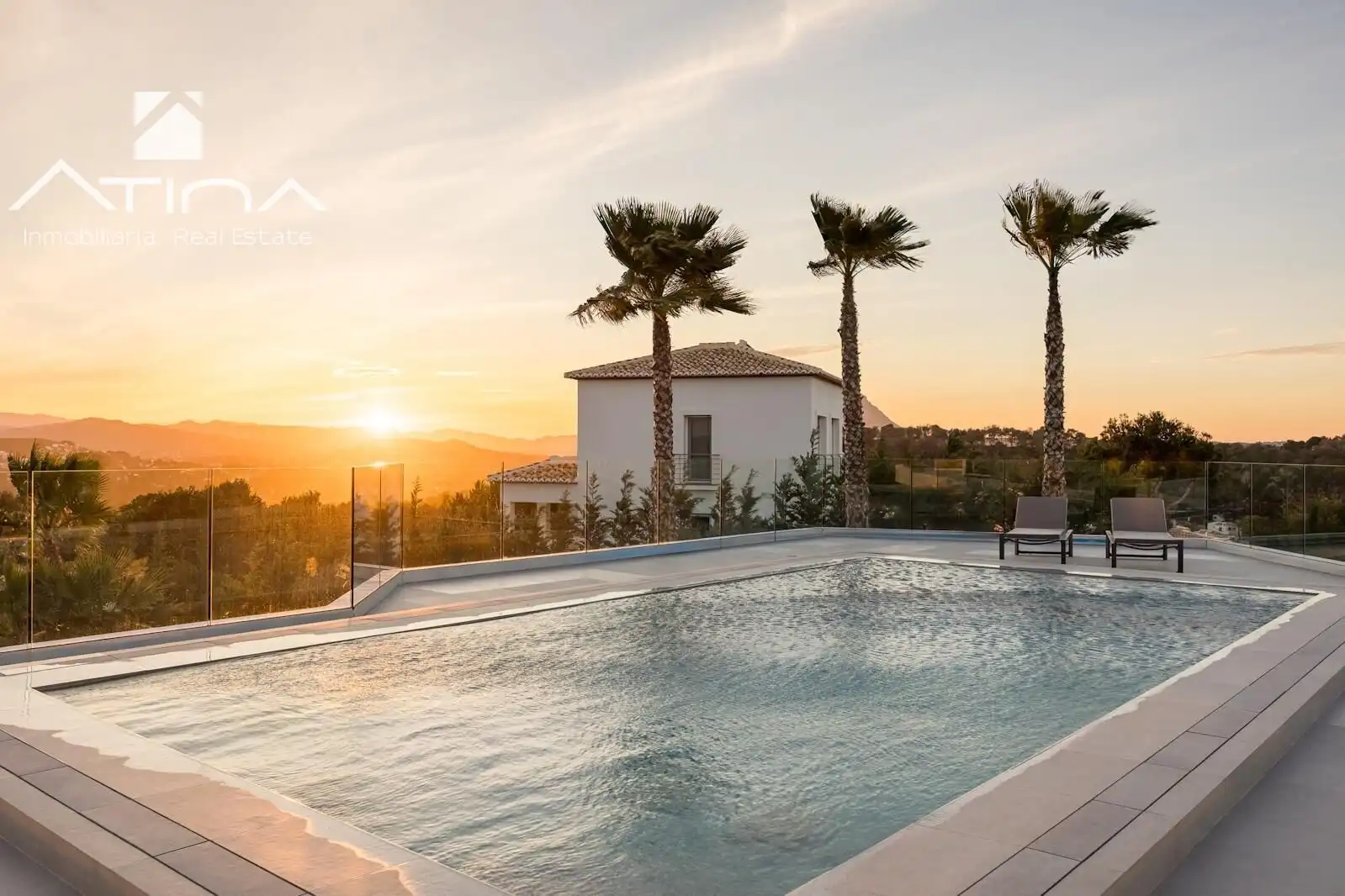 Swimming pool of Houses for sale in Jávea / Xàbia  with Air Conditioner, Private garden and Terrace