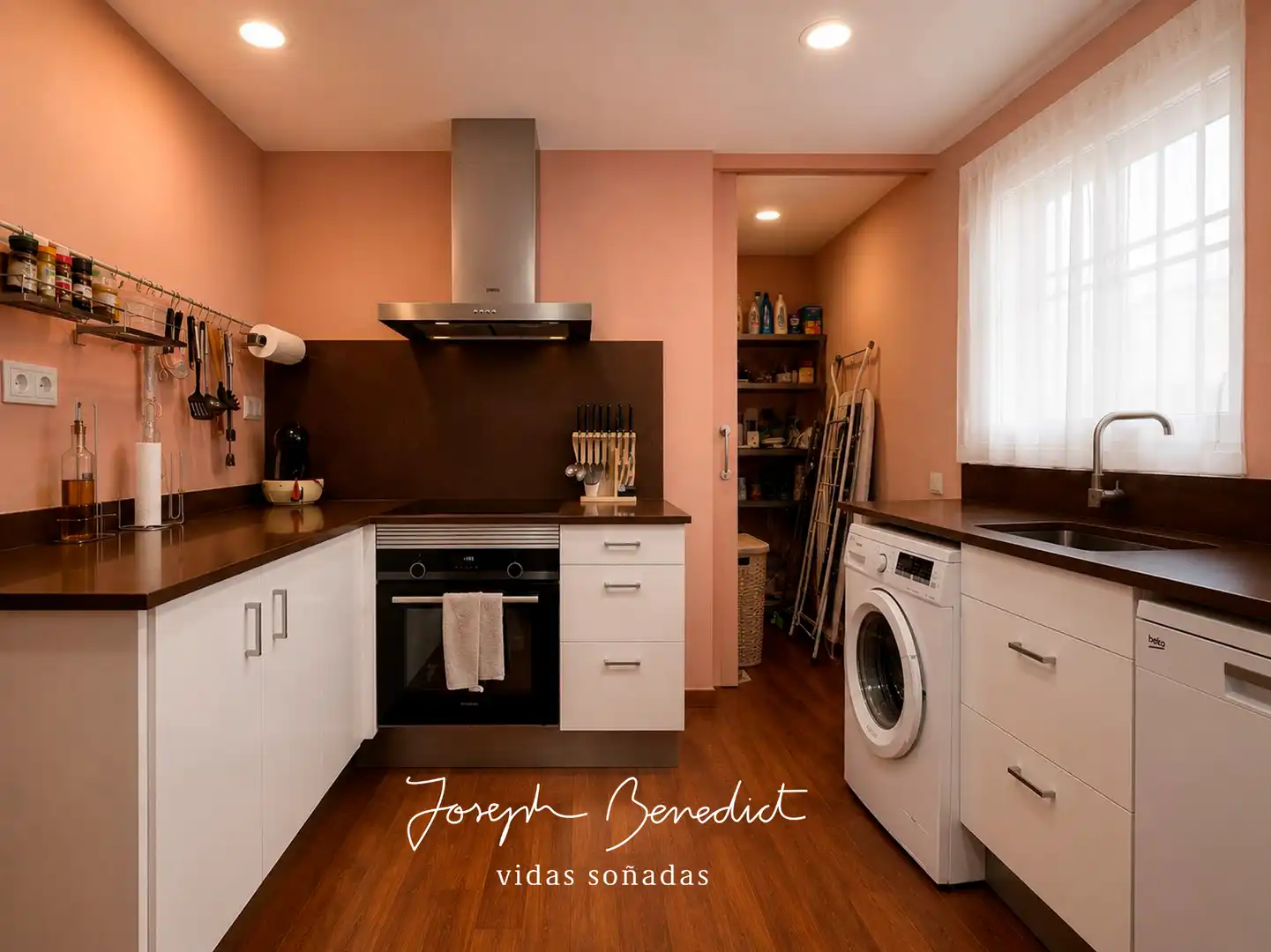 Kitchen of Houses for sale in Castelldefels  with Air Conditioner, Heating and Private garden