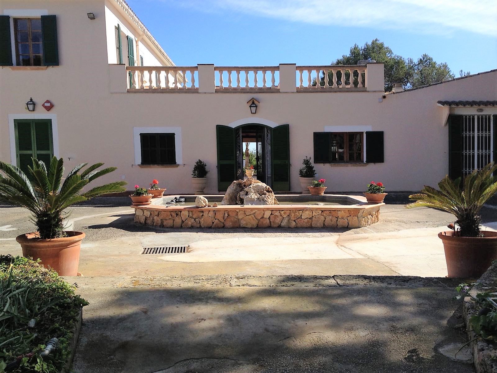 Jardí de Finca rústica en venda en Llucmajor amb Calefacció, Terrassa i Piscina
