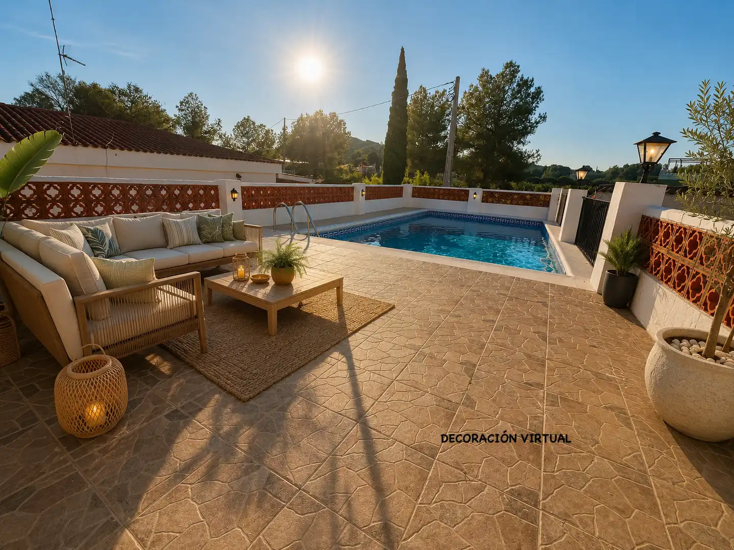 Terrassa de Casa o xalet en venda en Vilamarxant amb Calefacció, Jardí privat i Terrassa