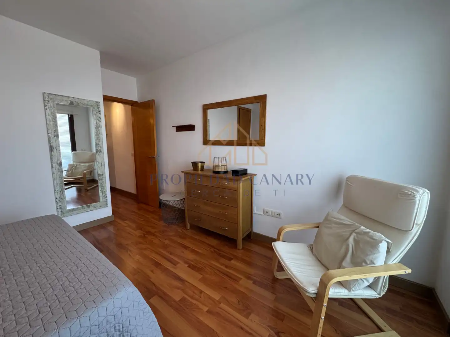 Habitación de Casa adosada de alquiler en La Orotava con Jardín privado, Terraza y Amueblado