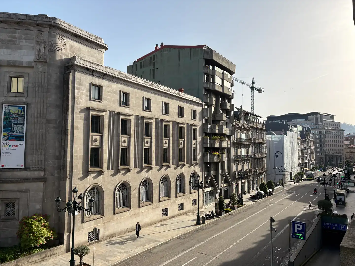 Vista exterior de Piso en venta en Vigo  con Balcón