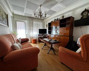 Living room of Flat for sale in León Capital   with Heating, Parquet flooring and Terrace